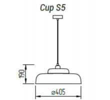 Подвесной светильник TopDecor Cup S5 09