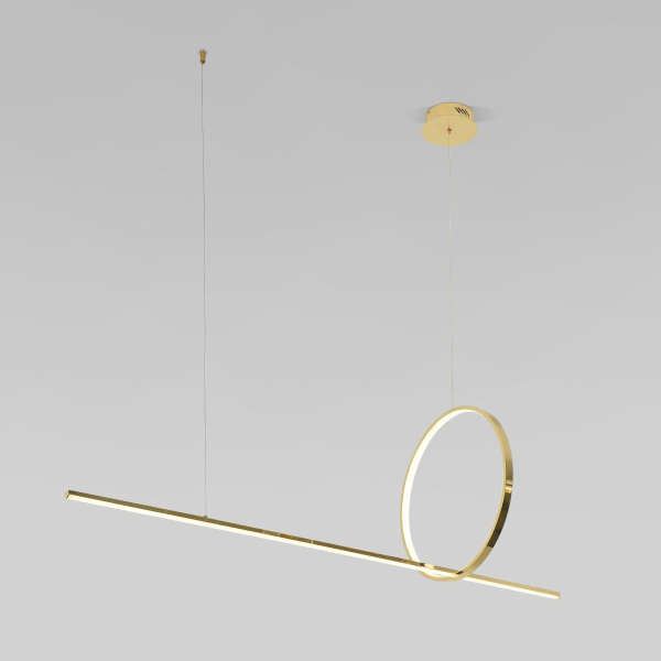 Подвесной светодиодный светильник Eurosvet Mist 90266/1 золото