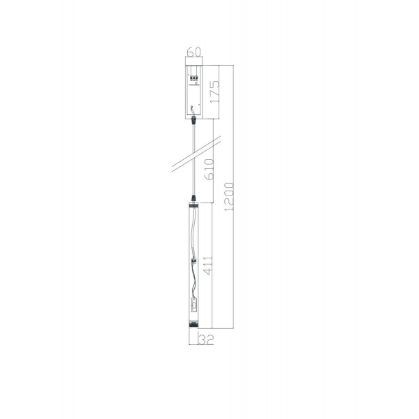 Подвесной светодиодный светильник Freya Telescope FR5168PL-L3W