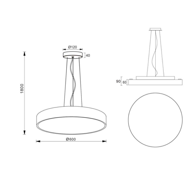 Подвесной светодиодный светильник Deko-Light Menkar 342206 Подвесной светодиодный светильник Deko-Light Menkar 342206