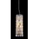 Подвесной светильник Crystal Lux Lirica SP3 Chrome/Gold-Transparent