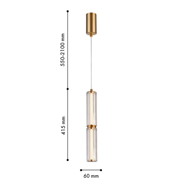 Подвесной светодиодный светильник F-Promo Hexagoni 4777-2P