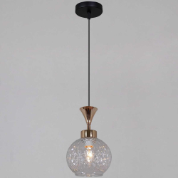 Подвесной светильник Reluce 10080-0.9-01 BK+FG