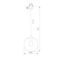 Подвесной светильник TK Lighting 3268 Esme