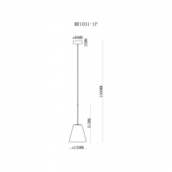 Подвесной светильник MyFar Stiven MR1031-1P