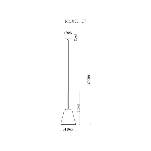 Подвесной светильник MyFar Stiven MR1031-1P