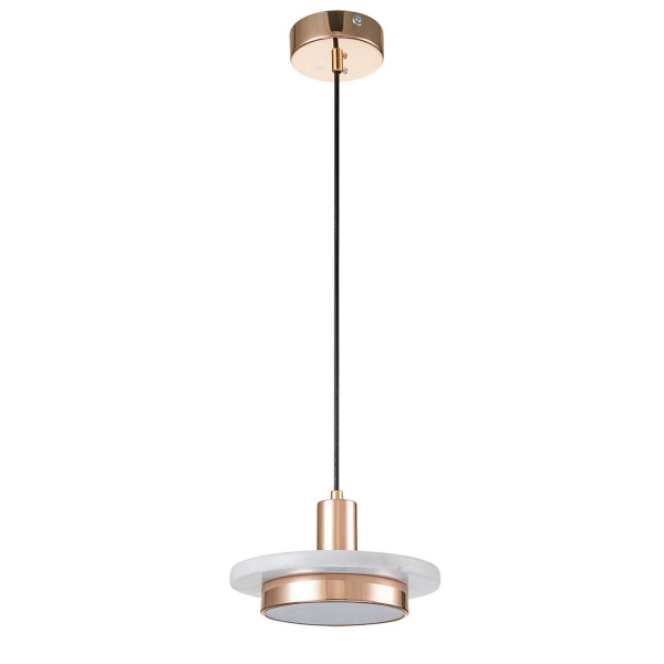 Подвесной светильник Escada 10260/1 LED*12W Gold/White marble Подвесной светильник Escada 10260/1 LED*12W Gold/White marble
