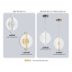 Подвесной светильник Ambrella light High light LH31145