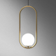 Подвесной светильник Imperium Loft Matthew Mccormick Hoop 40 Chrome Mila Pendant 212753-22