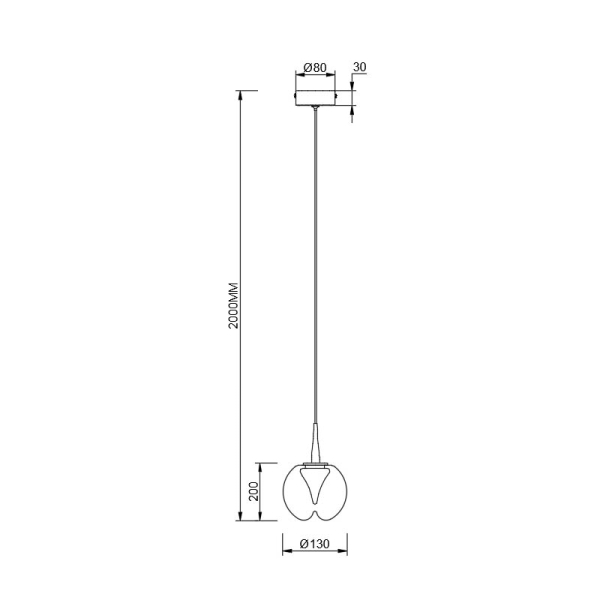Подвесной светильник Mantra ANDROMEDA 9075