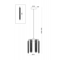 Подвесной светильник Freya Mineral FR1010PL-01G