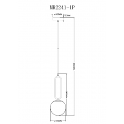 Подвесной светильник MyFar Pierre MR2241-1P