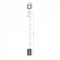 Подвесной светильник iLamp Panorama P4688-1 CR