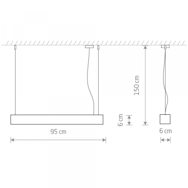 Подвесной светильник Nowodvorski Soft Led 90x6 7547