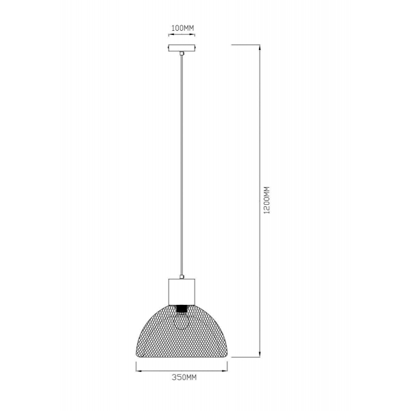 Подвесной светильник Arte Lamp Castello A7046SP-1PB