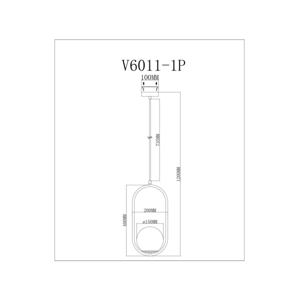 Светильник подвесной Moderli Klaster V11586-1P Светильник подвесной Moderli Klaster V11586-1P