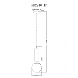 Подвесной светильник MyFar Pierre MR2240-1P