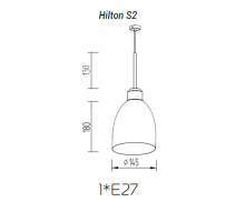 Подвесной светильник TopDecor Hilton S2 12