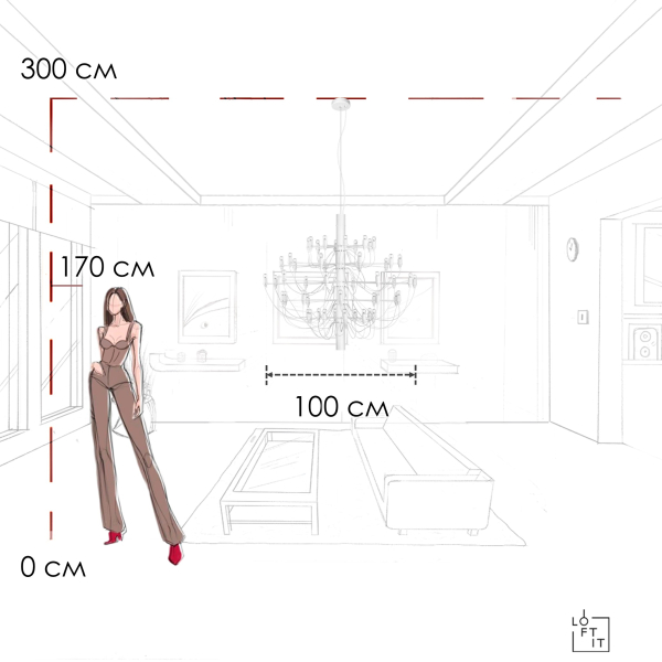 Подвесной светильник LOFT IT Gino 10196/1000 White