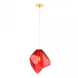 Подвесной светильник Crystal Lux NUESTRO SP1 GOLD/RED