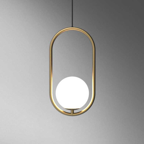 Подвесной светильник Imperium Loft Matthew Mccormick Hoop 40 Chrome Mila Pendant 212753-22