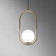 Подвесной светильник Imperium Loft Matthew Mccormick Hoop 40 Chrome Mila Pendant 212753-22