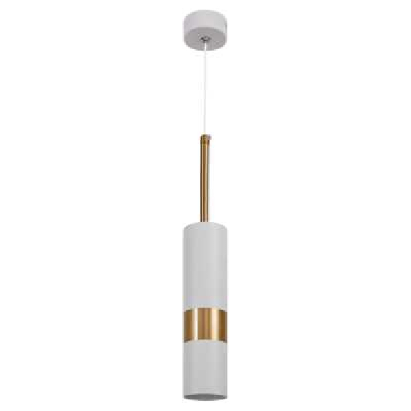Подвесной светильник ЭРА PL33 WH/GD MR16 GU10 Б0061381