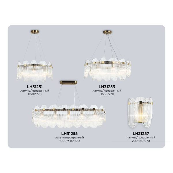 Подвесной светильник Ambrella light High light LH31251
