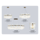 Подвесной светильник Ambrella light High light LH31251