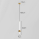 Подвесной светильник Imperium Loft Wand Vrt B H50 Brass 345104-23