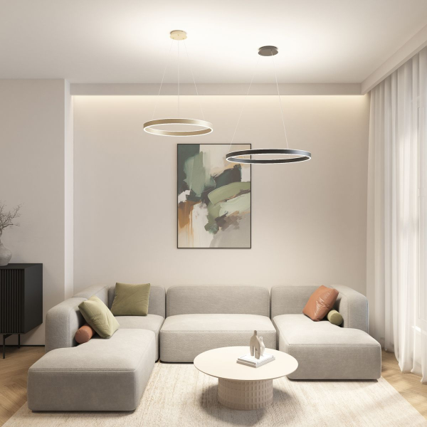 Подвесной светодиодный светильник Denkirs Raydia DK6273-SG