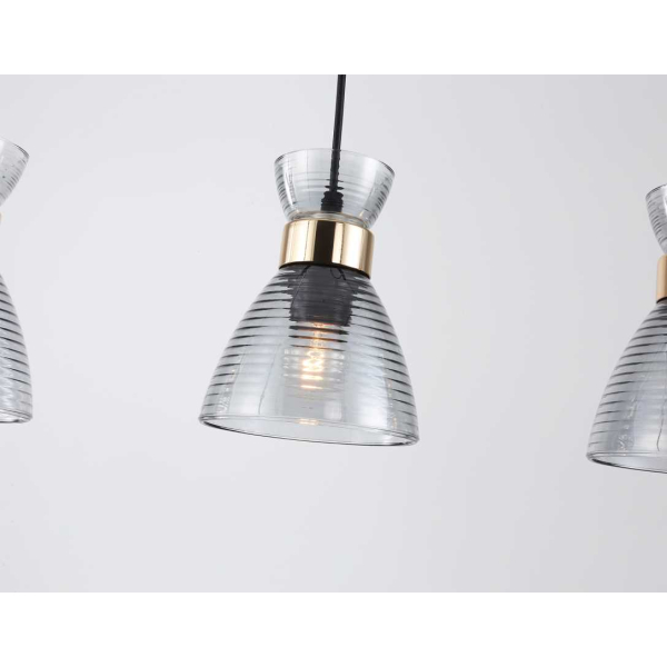 Светильник подвесной со стеклянными плафонами Ambrella light Traditional TR3407