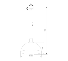 Подвесной светильник TK Lighting 4508 Oslo