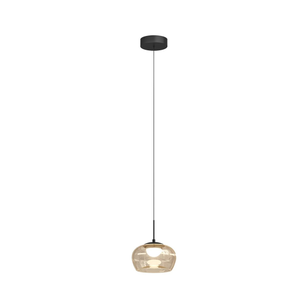 Подвесной светильник Denkirs Floa DK6741-BK+AM