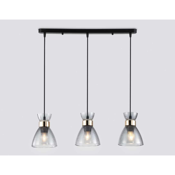 Светильник подвесной со стеклянными плафонами Ambrella light Traditional TR3407