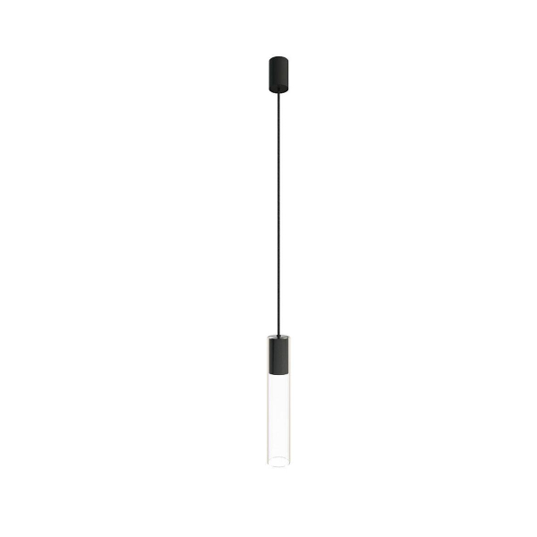 Подвесной светильник Nowodvorski Cylinder L Transparent/Black 7864