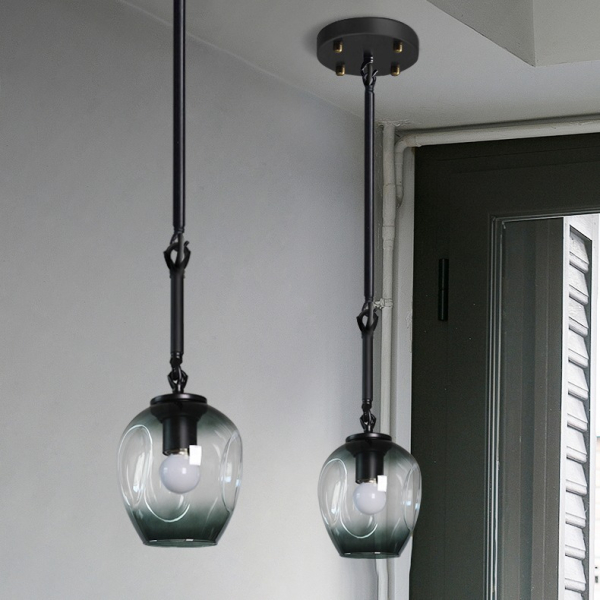 Подвесной светильник Imperium Loft Adel-One L1 Green Black 212798-26