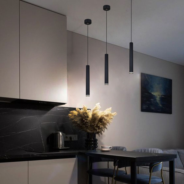 Подвесной светодиодный светильник Reluce 16031-0.9-001IL LED5W BK Подвесной светодиодный светильник Reluce 16031-0.9-001IL LED5W BK