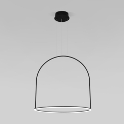 Подвесной светодиодный светильник Eurosvet Over 90323/1 черный
