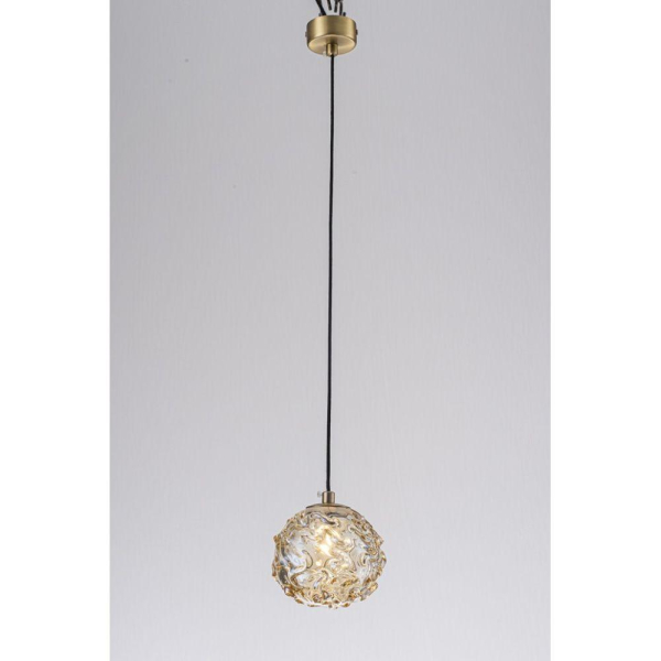 Подвесной светильник Belfast Moyola 104-1 BR AM