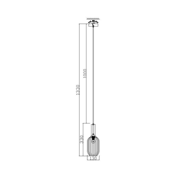 Подвесной светильник Freya Zelma FR8013PL-01AM