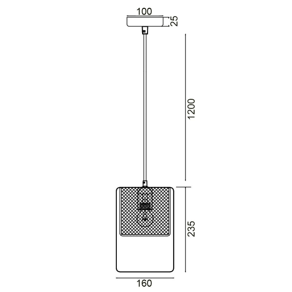 Подвесной светильник Vele Luce Nota VL6412P01