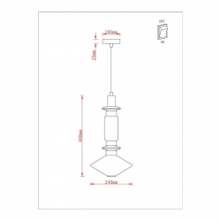 Подвесной светодиодный светильник Arte Lamp Fiorato A2442SP-11PB