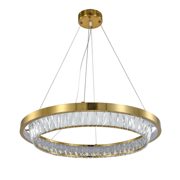Подвесной светодиодный светильник Indigo Riva 12045/1P Brass V000102L Подвесной светодиодный светильник Indigo Riva 12045/1P Brass V000102L