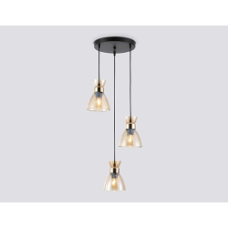 Светильник подвесной со стеклянными плафонами Ambrella light Traditional TR3405