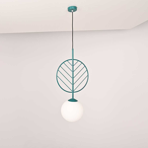 Подвесной светильник Imperium Loft Leaf B Green 312173-26