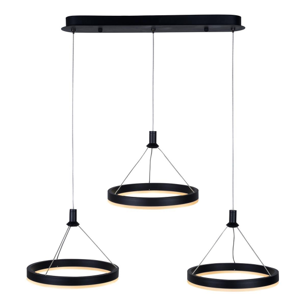 Подвесной светодиодный светильник iLedex Libra D075-3 BK Подвесной светодиодный светильник iLedex Libra D075-3 BK