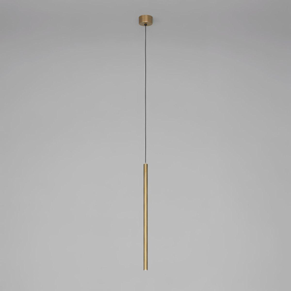Подвесной светодиодный светильник Elektrostandard Flinn 50263 LED 4W 3000К латунь a072221