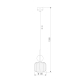 Подвесной светильник TK Lighting 11038 Sophia Cognac a071821