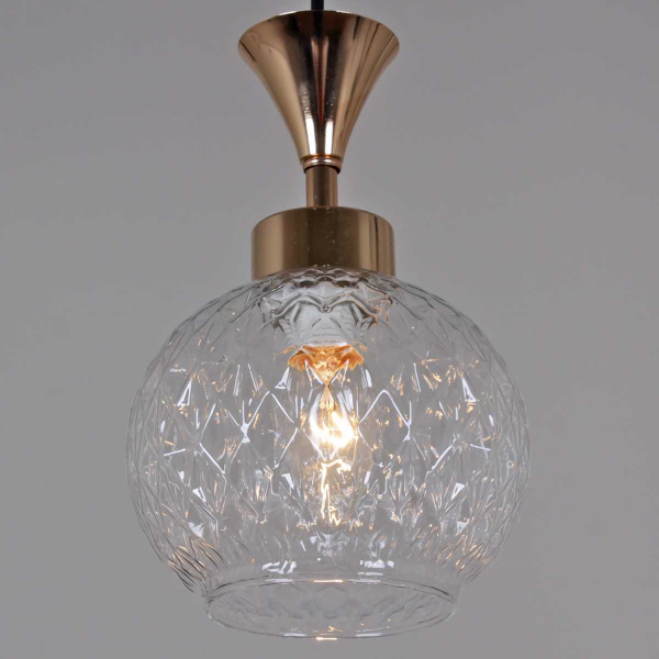 Подвесной светильник Reluce 10080-0.9-01 BK+FG